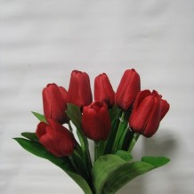 Купить искусственные цветы - Букет тюльпан