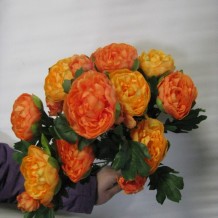 Купить искусственные цветы - Ранонкулюс