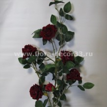 Купить искусственные цветы - Роза бархатная