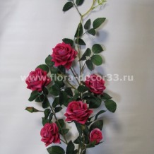 Купить искусственные цветы - Роза бархатная