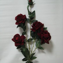 Купить искусственные цветы - Роза бархат