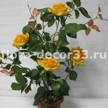 Купить искусственные цветы - роза